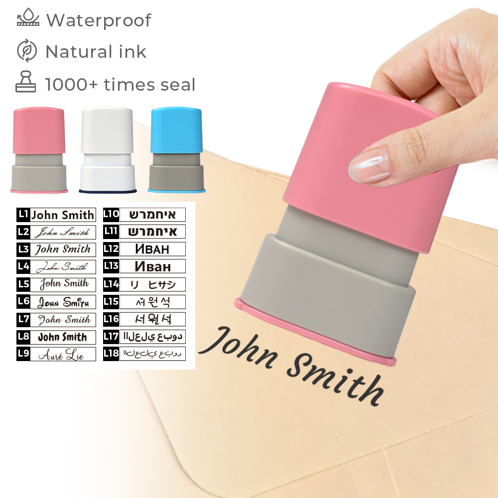 Rubber Date Stamp - 1개 개인 맞춤형 스탬프 학생 의류용