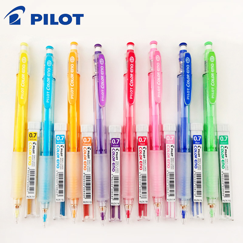 Staedtler Pencil Lumocolor - 8 파일럿 컬러 Eno 기계식 연필