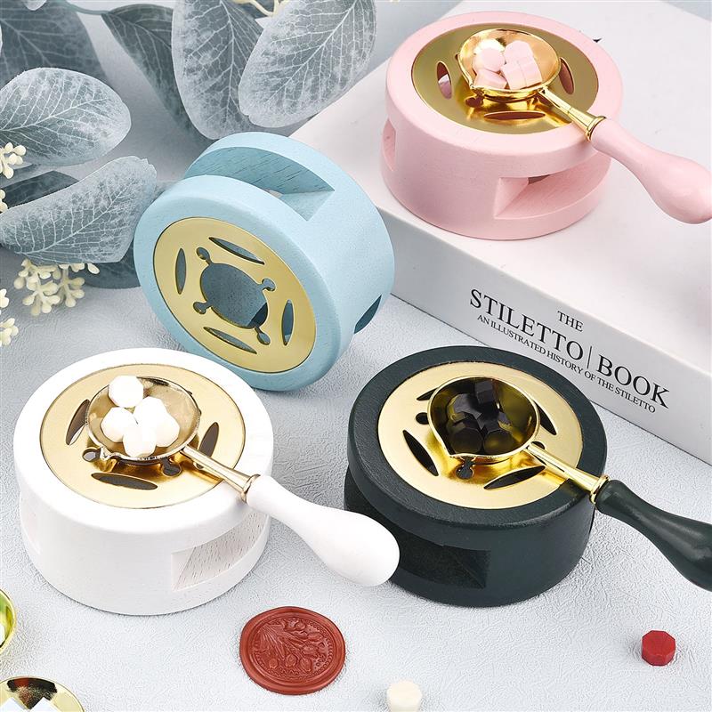Wax Seal Stamp Set - 왁스 씰 스탬프 세트, 래커 용광로,
