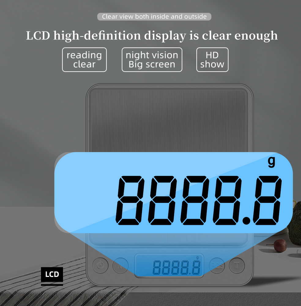 3000g 0.1g 전자 저울 LCD 디스플레이 미니  - Tape Dispenser Weighted 리뷰 및 가격
