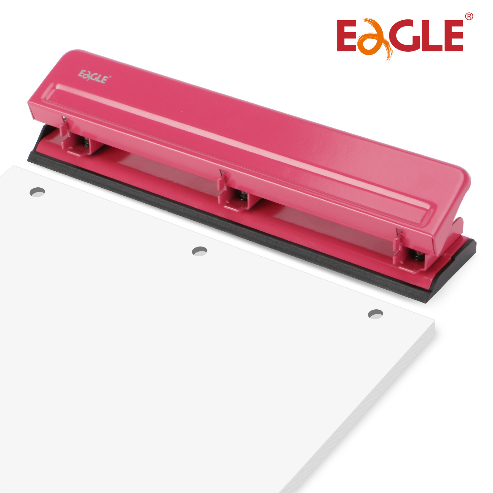 EAGLE 3홀 펀치, A4 용지용, 12매 용량, 고 - Binder A4 Lever 리뷰 및 가격