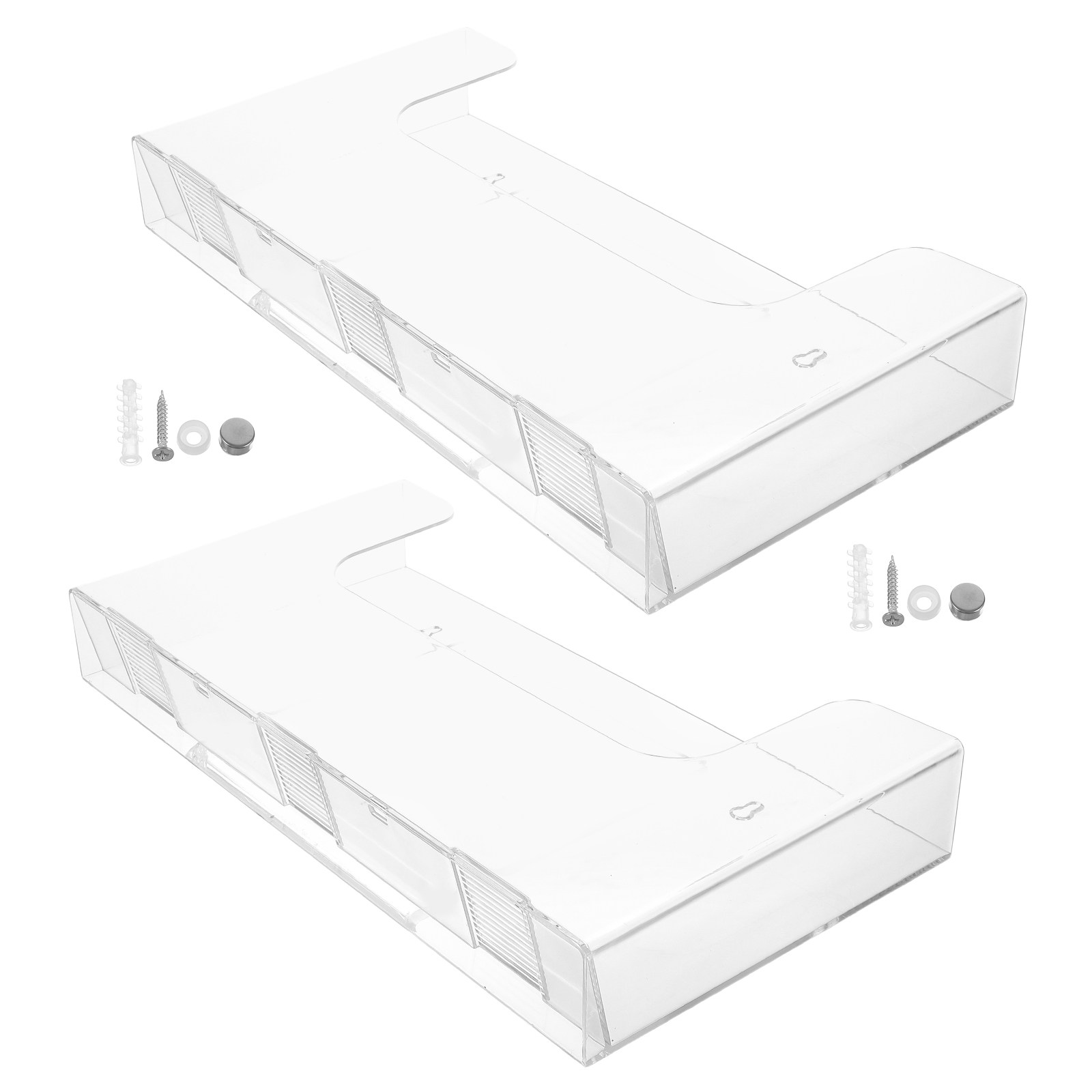 2Pcs 벽걸이형 잡지 홀더 아크릴 투명 문서 정리함  - Magazine Holder Rack 리뷰 및 가격